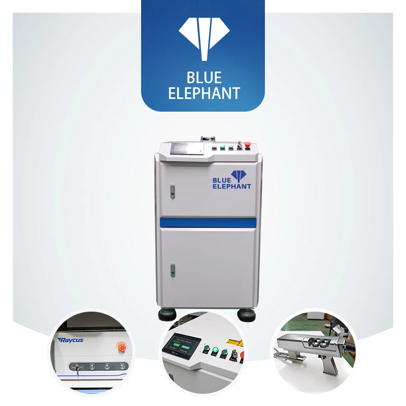 High efficient laser cleaning machine rust removal 1000w 2000w for metal