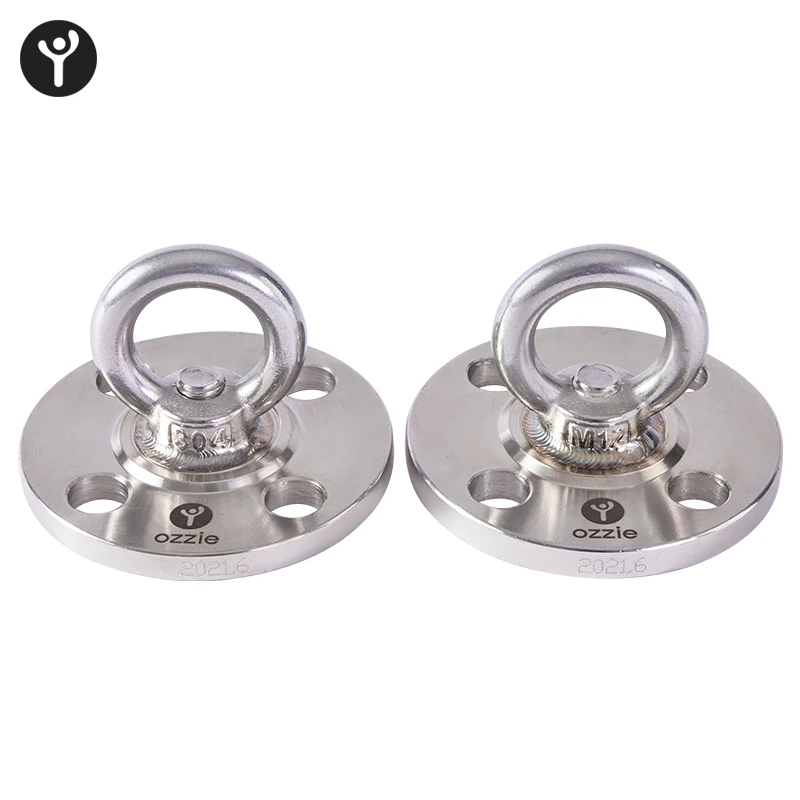 Сверхмощный Потолочный анкер из нержавеющей стали, настенная Пряжка, Кресло-мешок с песком, качели, оборудование, гамак для йоги