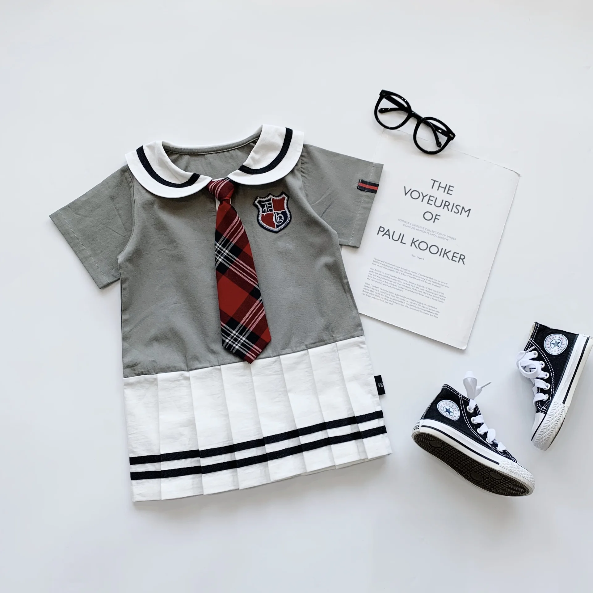 Hao Baby Summer Children Suits School Style Kid Clothing Set
