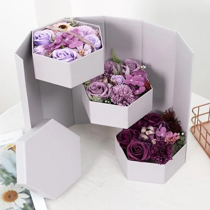 wholesale luxury flowers cardboard boxes 2020 rose love preserved flower bouquet box packaging rose flower boxes for bouquets