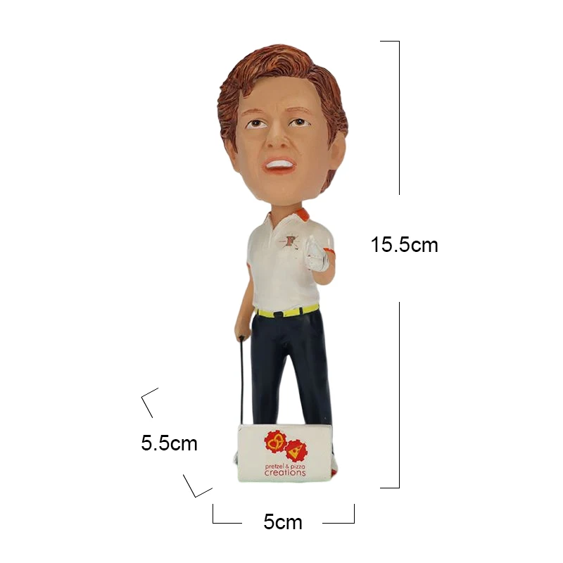 Custom Bobble Head Golf Golfer Player Make A Bobblehead For Golfer