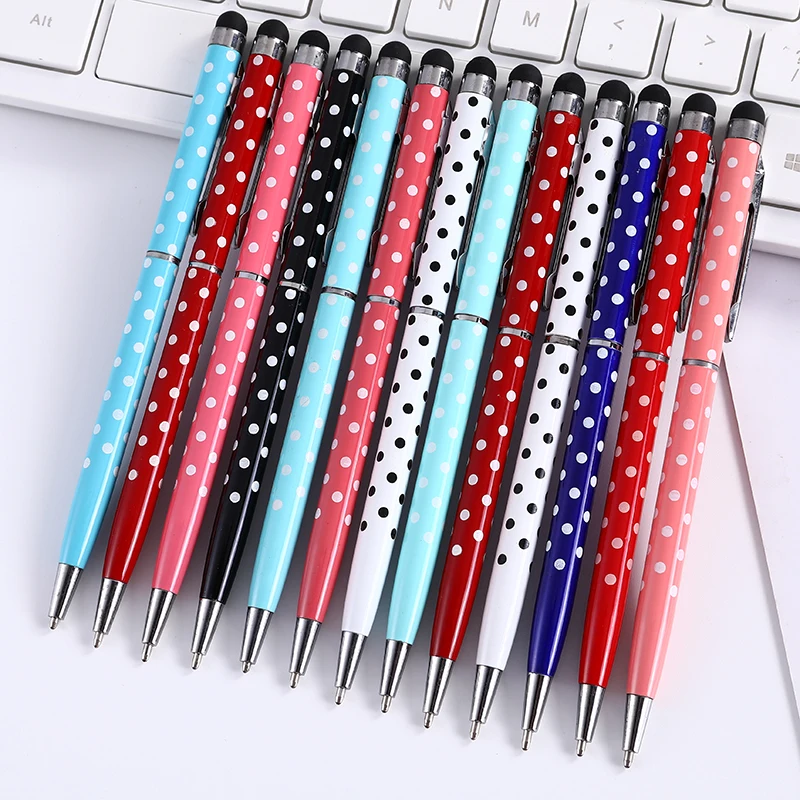 
High Quality Multi Color BallPen Smooth Handwritting Capacitance Ball Point Pen 