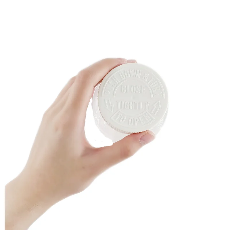 60DR Waterproof Pharmacy Pill Tablet Container  Pharmacy Plastic Drug Container  Dispensary Packaging