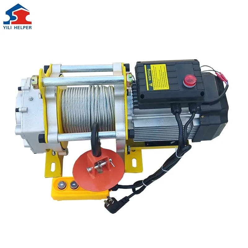 High Quality Crane Kcd Electric Hoist Lifting 220v 380v 1 Ton 2 Ton Mini Electric Winch
