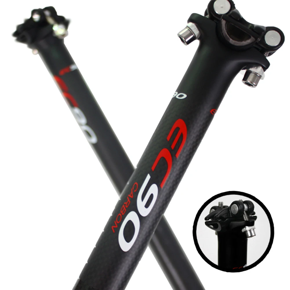 EC90 Full Carbon MTB Bicycle seatpost 27.2 30.8 31.6-350/400MM  seat tube road Bike Seatpost