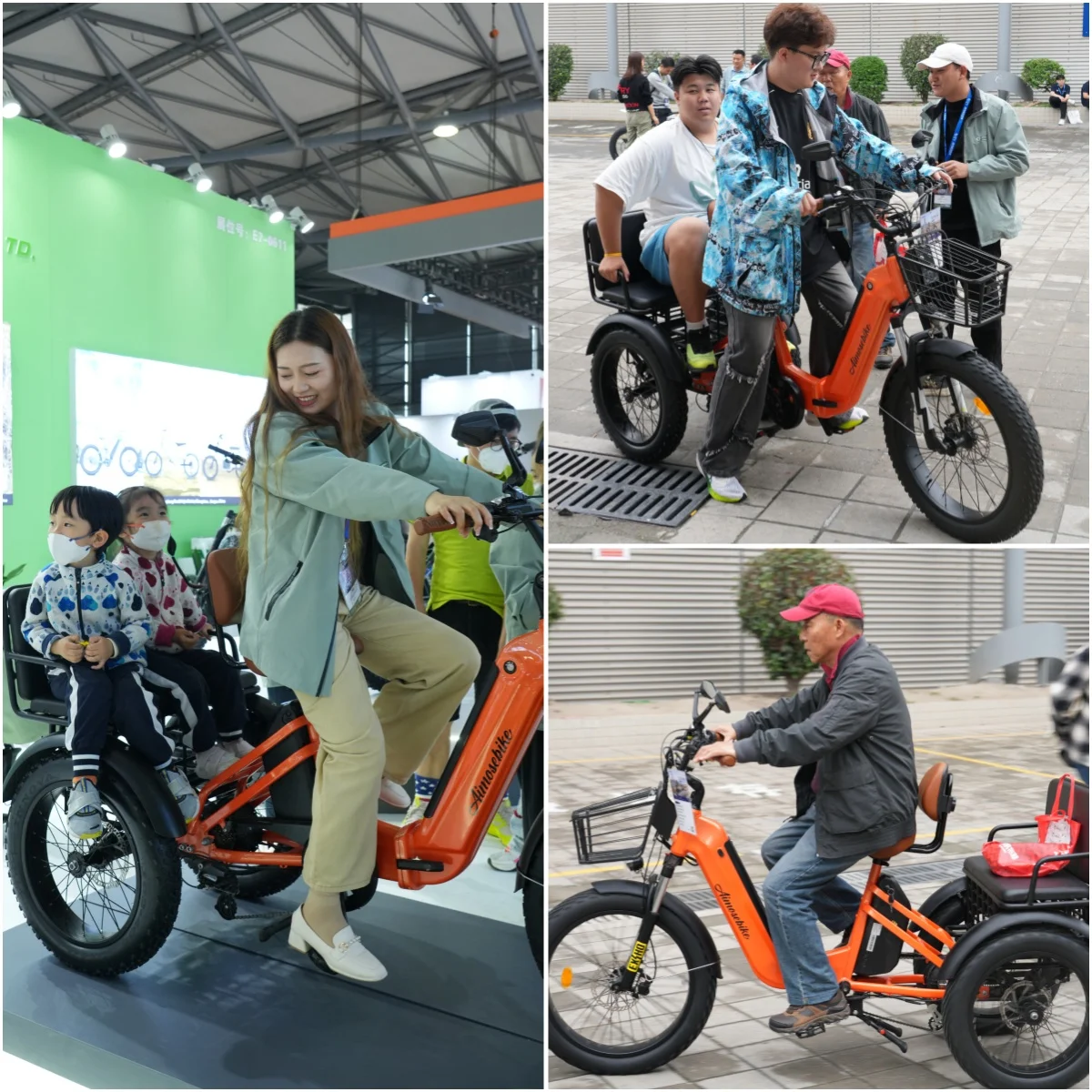 Best quality 3 wheel electric trike 48V 500W 750W Ebike 20*4.0 inch fat tire electric tricycles 3 wheel electric cargo bike