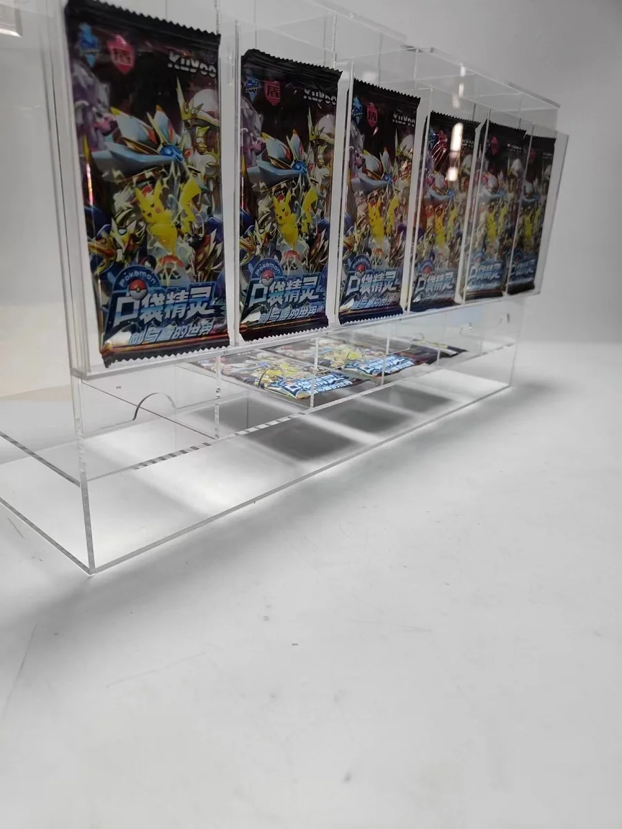 Custom Pokemon Booster Pack Acrylic Case Booster Pack Acrylic Case Acrylic Booster Pack Case