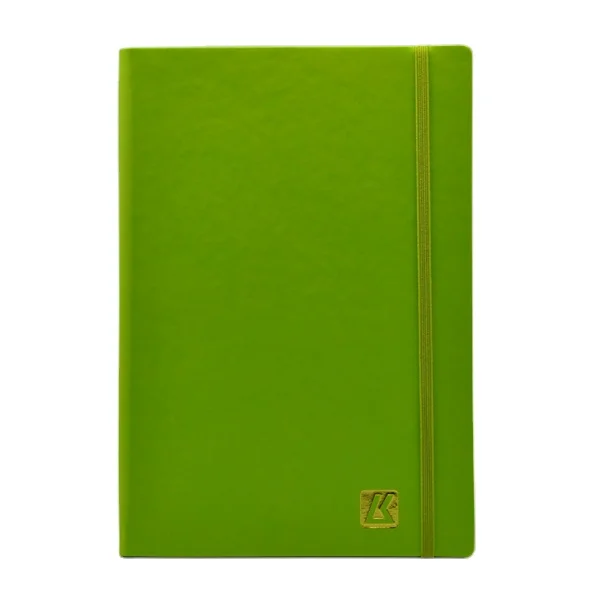 a5 flexi cover binding book synthetic leather recycled paper note book with elastic band