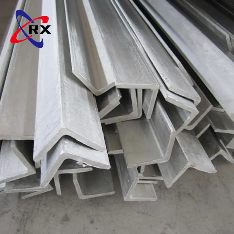 Factory Supplier Unequal Angle Steel Hot Rolled Galvanized Steel Angel Bar