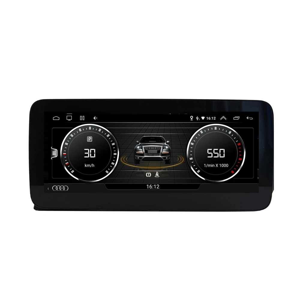 10.25 Inch 1920*720P Android 11 Wireless Carplay Car Stereo Multimedia Auto Radio Player GPS Navigation For Audi A4 A4L A5 09-16