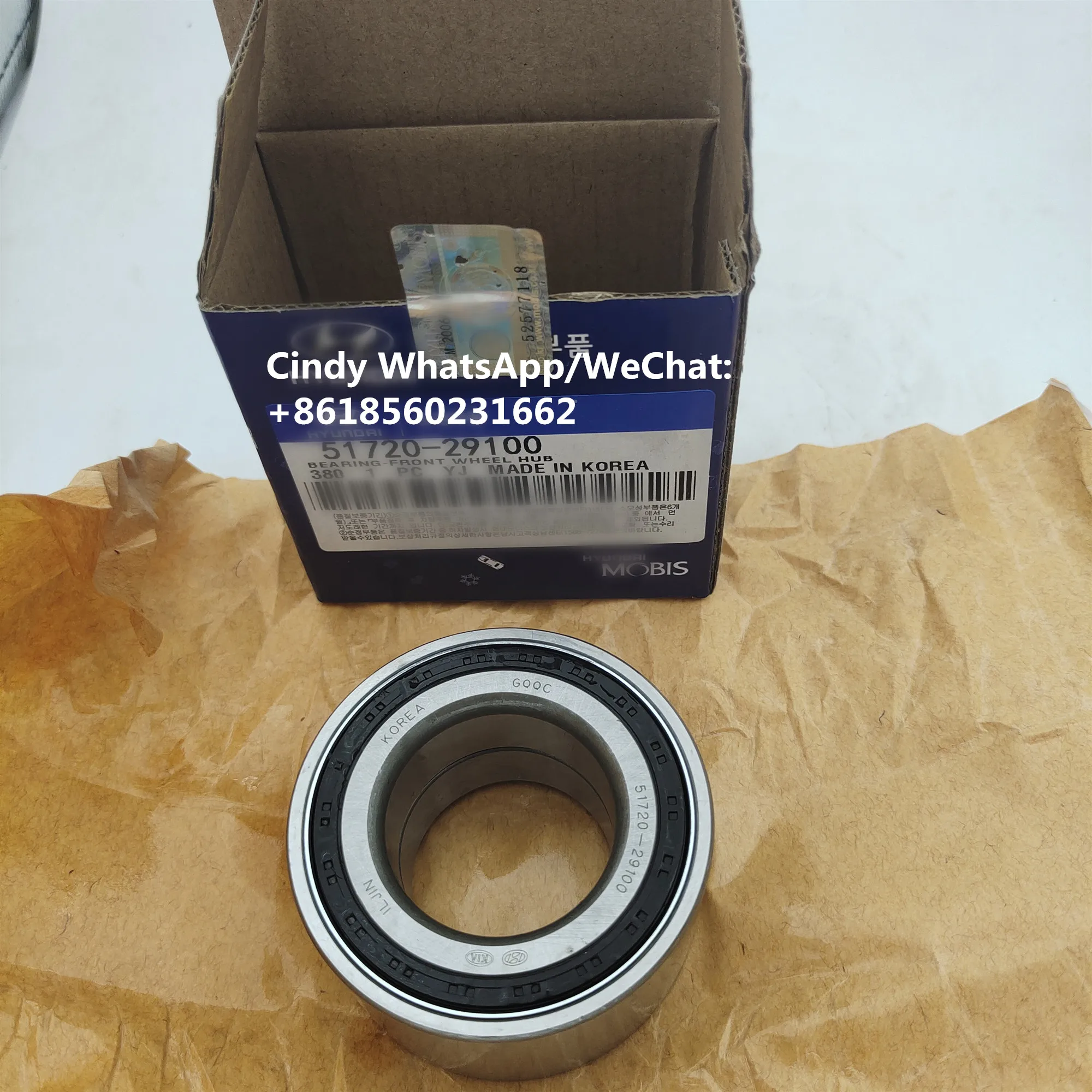 Automotive Front Wheel Hub Bearing Hub for Hyundai/Kia 51720-29100 51720-02000 517201C000 5172025000 5172029150 5172029300