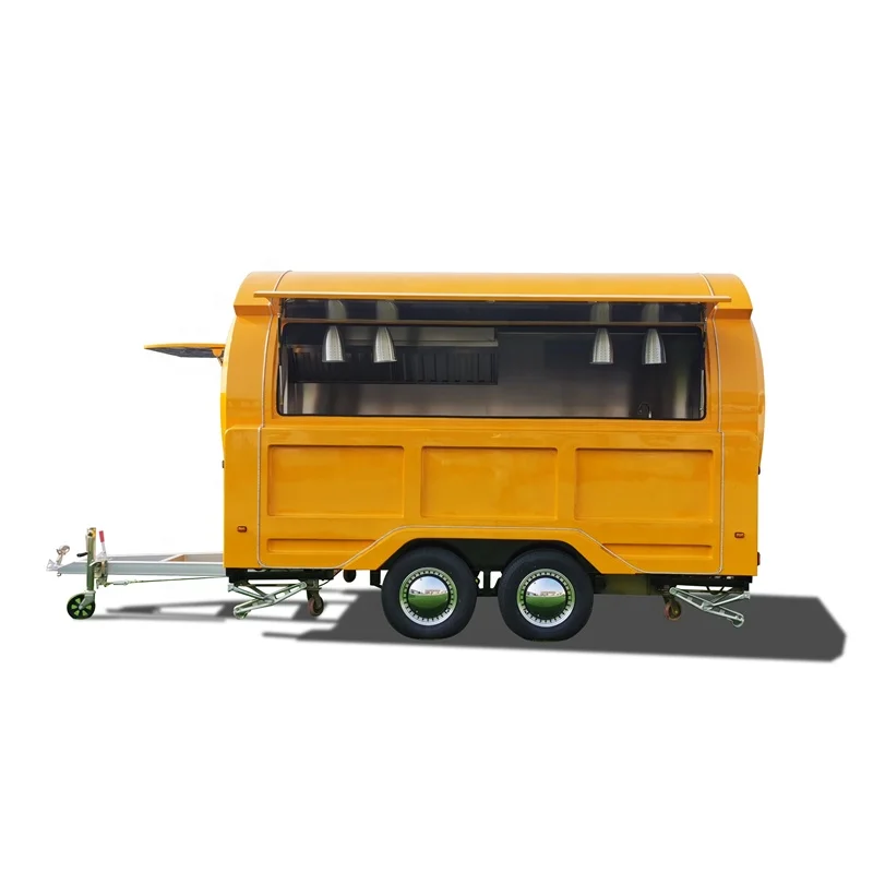 UKUNG disposable paper for food truck business traila food truck korean food truck