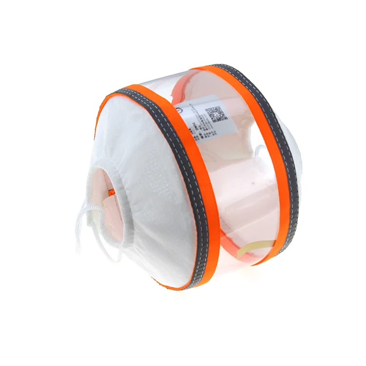 Hot sale PVC safety blowout cover with fluorescent strip flange protection cover with flange protection cover