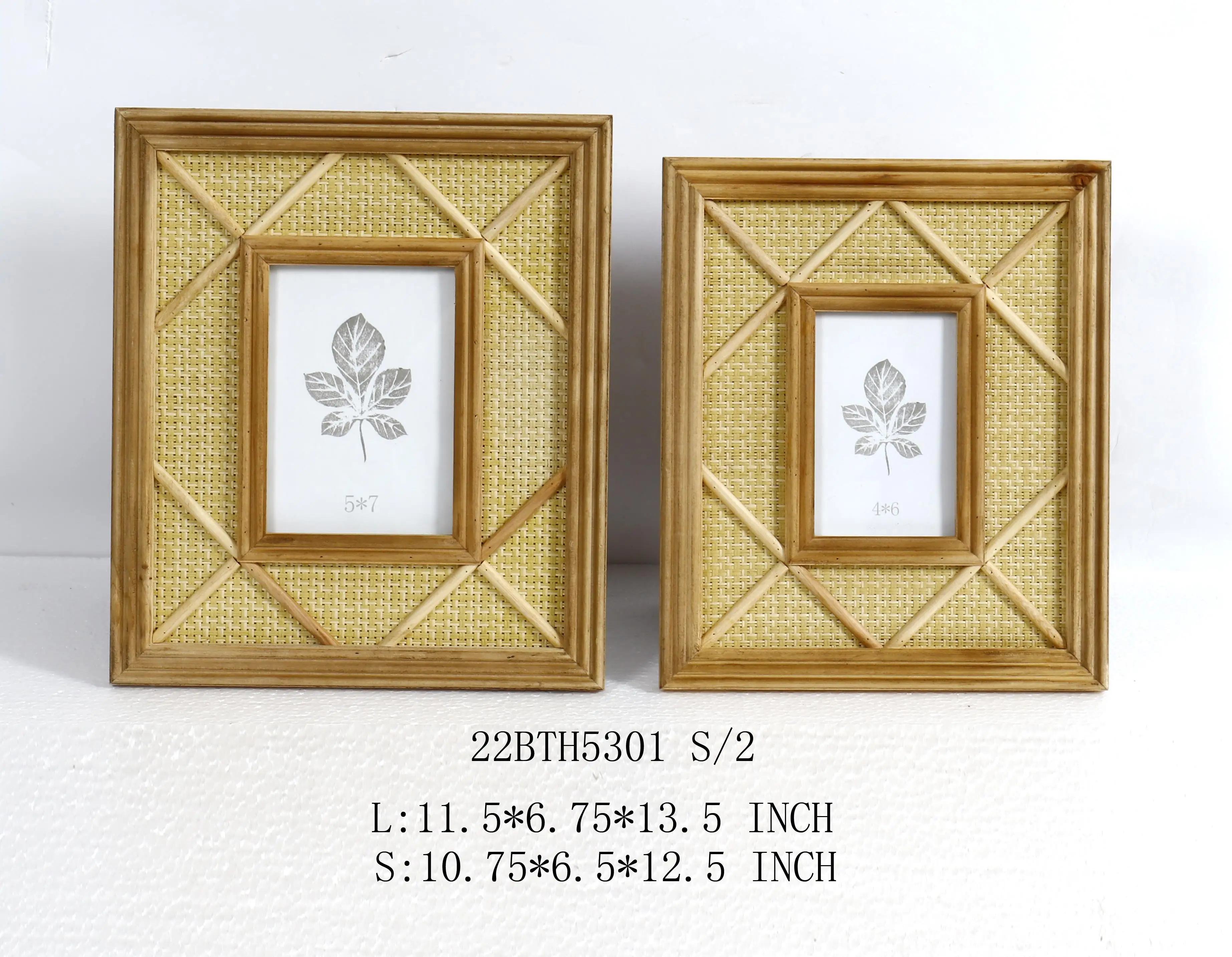 frames, photo albums & accessories Interior factory price  wood and bamboo frame photo wood