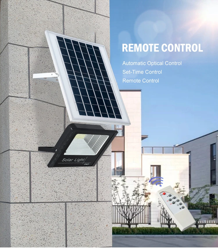 Floodlight Photocell Control Industrial Outdoor Solar Reflector Garden Led Solar Flood Light