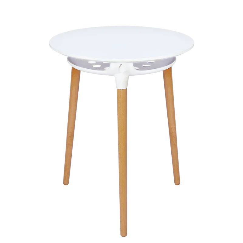 Современный квадратный обеденный стол в скандинавском стиле, двухслойный деревянный стол для офиса, конференций, конференц-залов