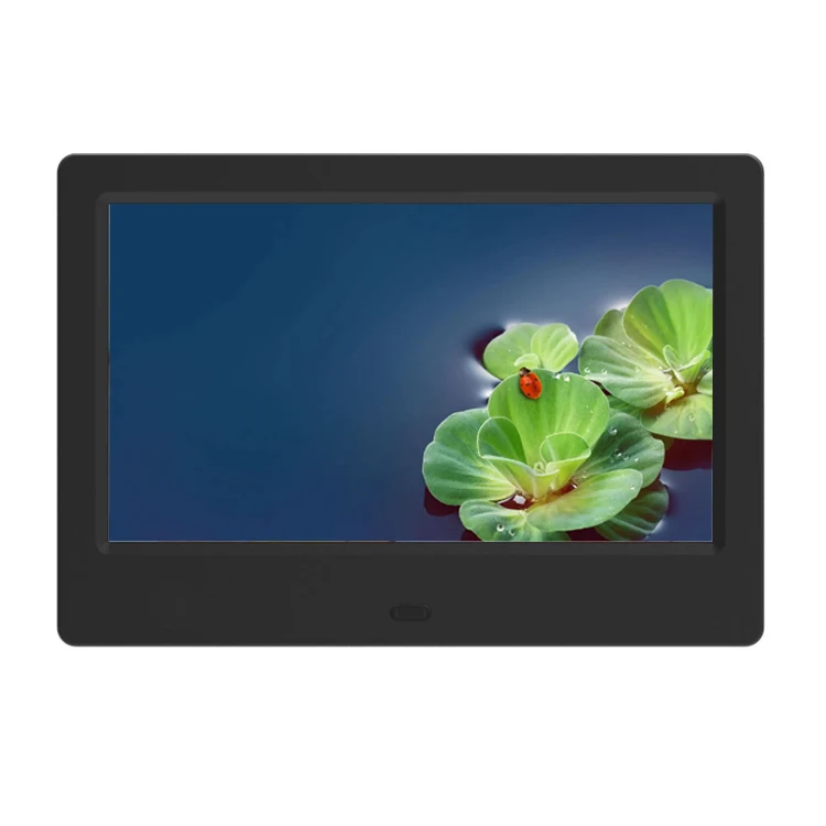 small  size Digital Frame Digital Picture Frame White  Multi Function 7 Inch Digital Photo Picture Frame LCD monitor