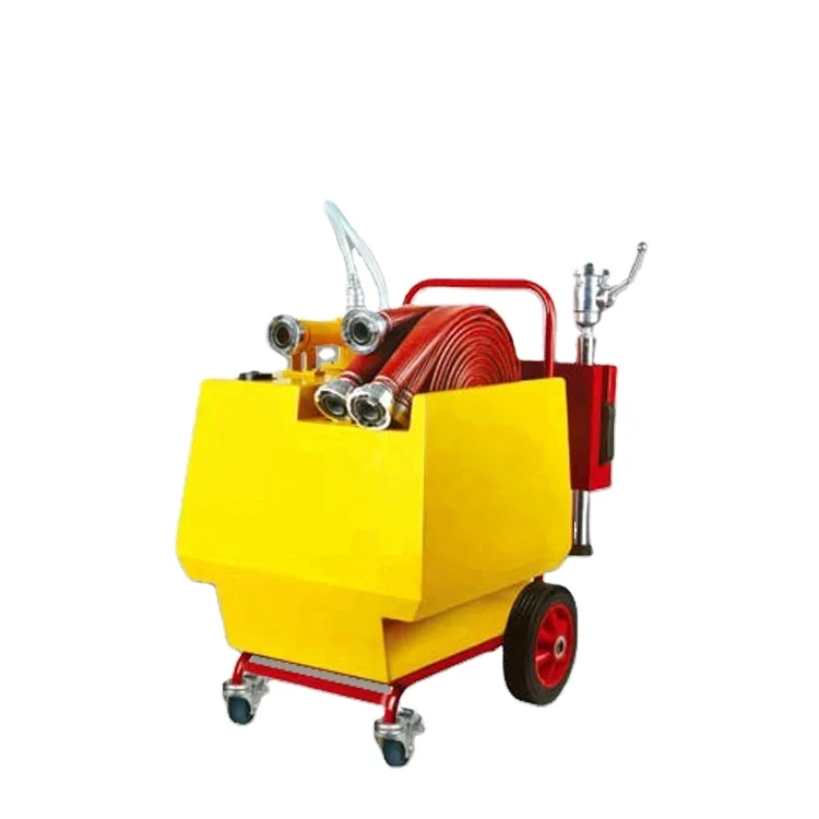 Foam Fire Extinguisher Cart With Indicator