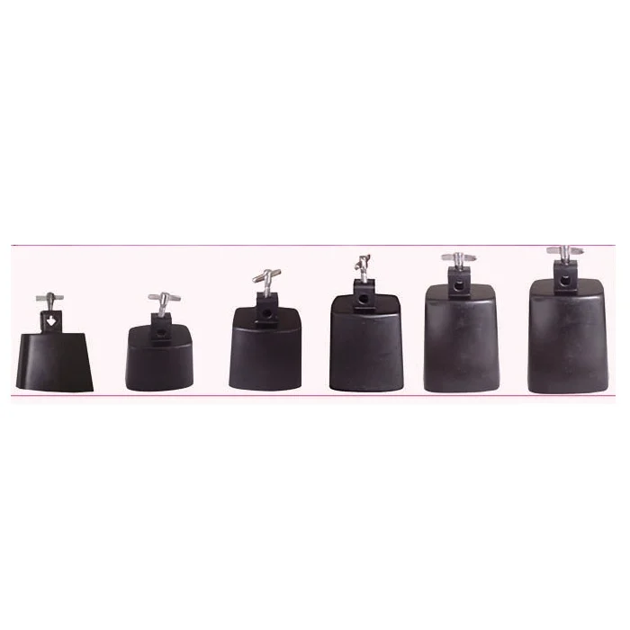 Wholesale Price Black Metal cowbell Orff Instrument Drum Set accessories Percussion