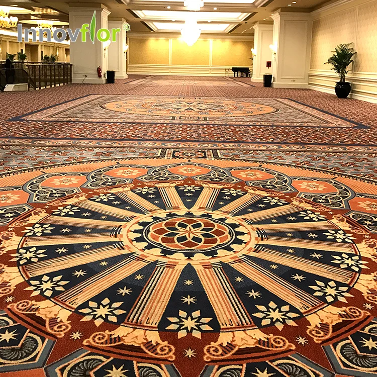 Luxury Hotel Home Commercial Arabic Washable Carpet International Ceremonial Royal Sejadah Cinema Flooring Decorative Carpet