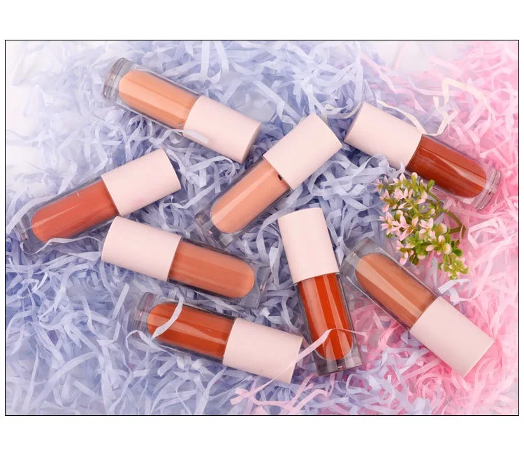 8 colors liquid lipstick customized your own brand makeup