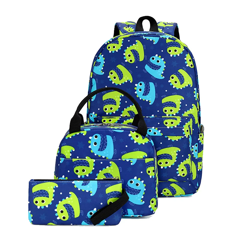 Kid backpack custom school bag dinosaur backpack bags back to school polyester schoolbag book backpack sac a dos scolaire
