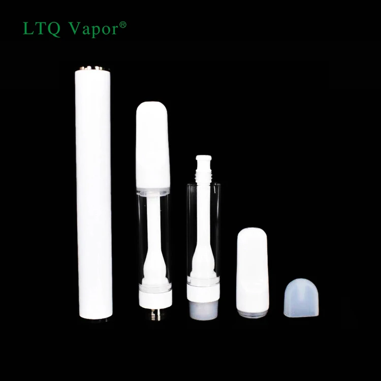 
high quality and fast shipping cbd oil cartridge filling machine ceramic coil 1g cbd vape atomizer 