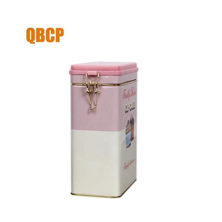 coffee tin box with airtight sealing gasket and ring