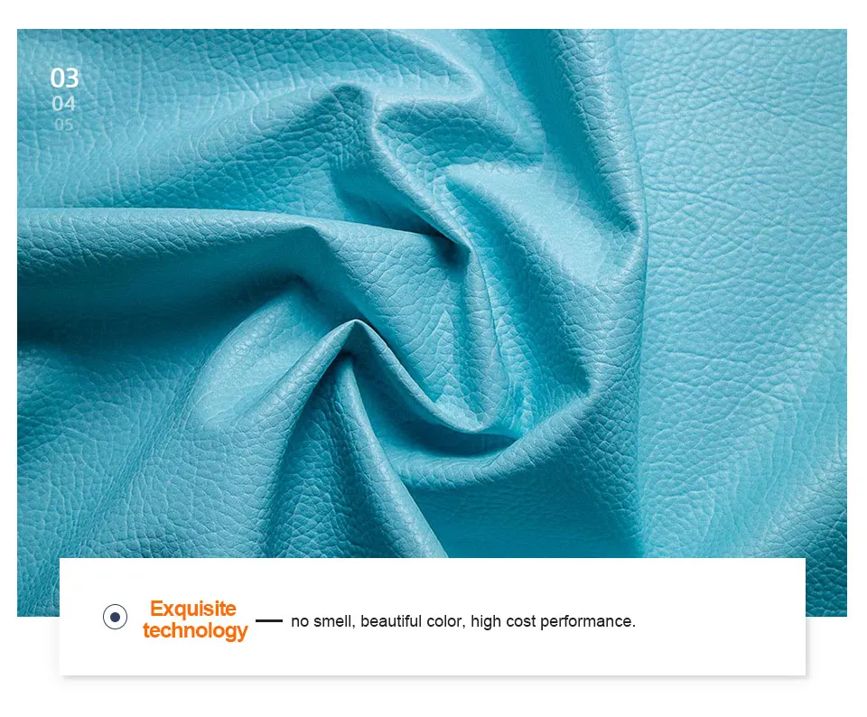 Заводская цена водонепроницаемые рулоны из искусственной кожи ПВХ синтетическая рельефная цветная кожаная ткань для мебели дивана