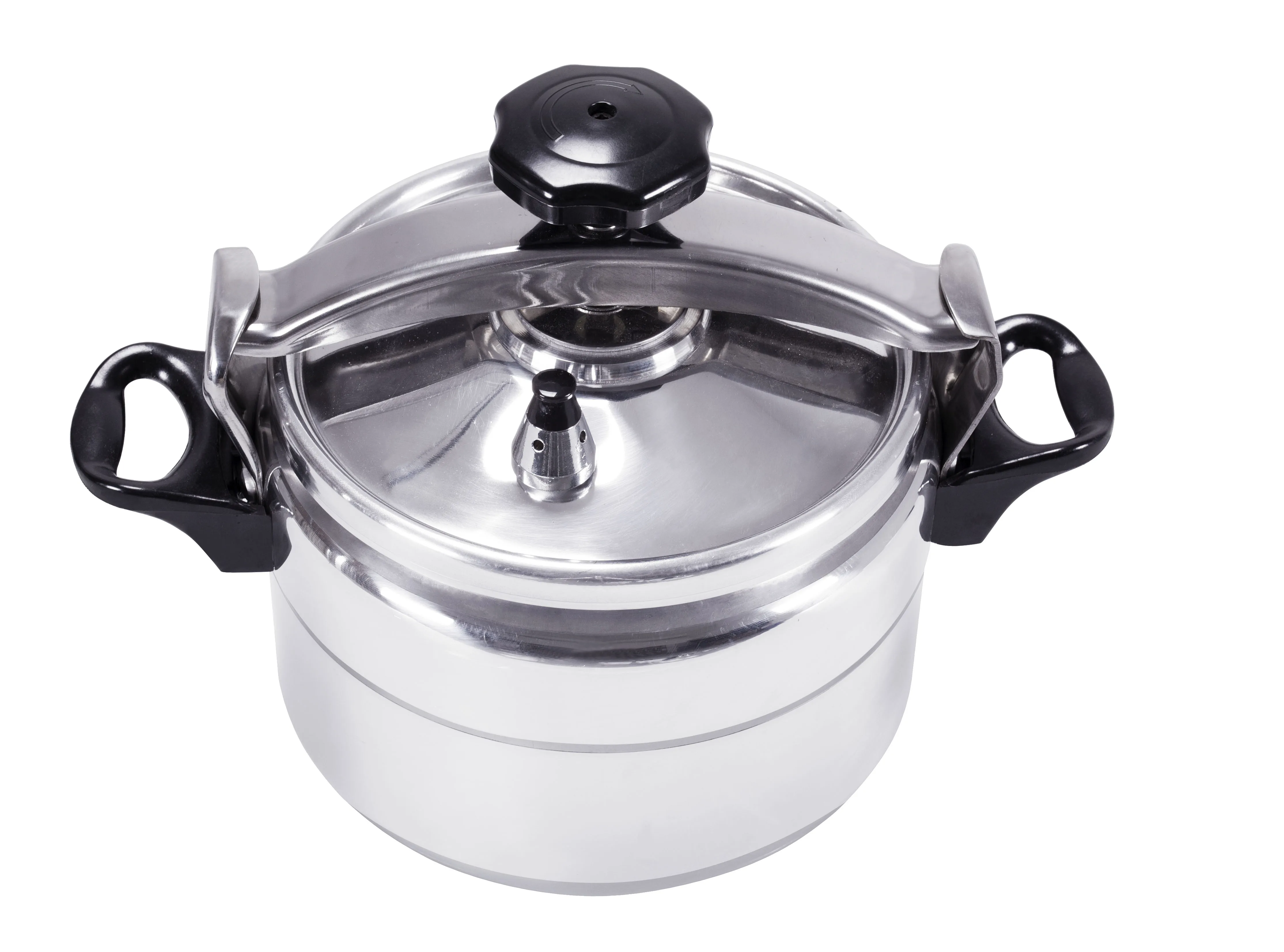 French Style Aluminum gas pressure cooker with polishing surface 3L 4L 5L 7L 11L