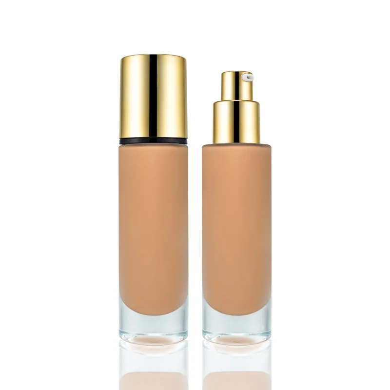 Private Label Hydrating Liquid Foundation Makeup for Black Women Waterproof Make up Foundation
