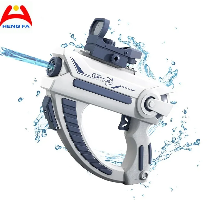 Детский летний пистолет для стрельбы на открытом воздухе боевые игры 2024 новые игрушки маленький космический Электрический полностью автоматический репитер водяной