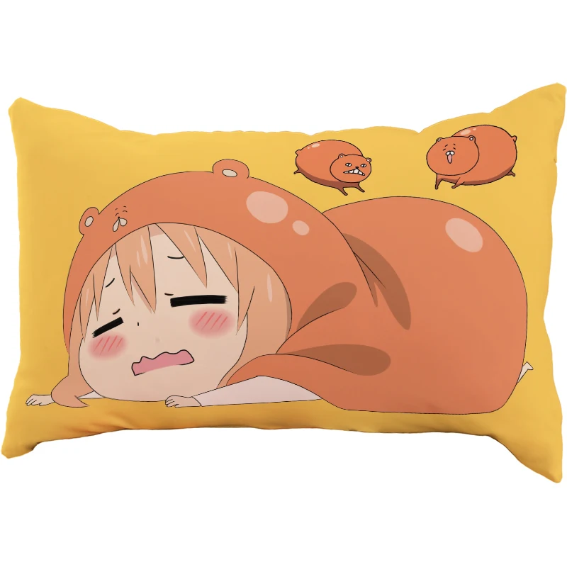 HOSHOM Cartoon anime design Newest  Anime Girl Hugging Body Pillow Case
