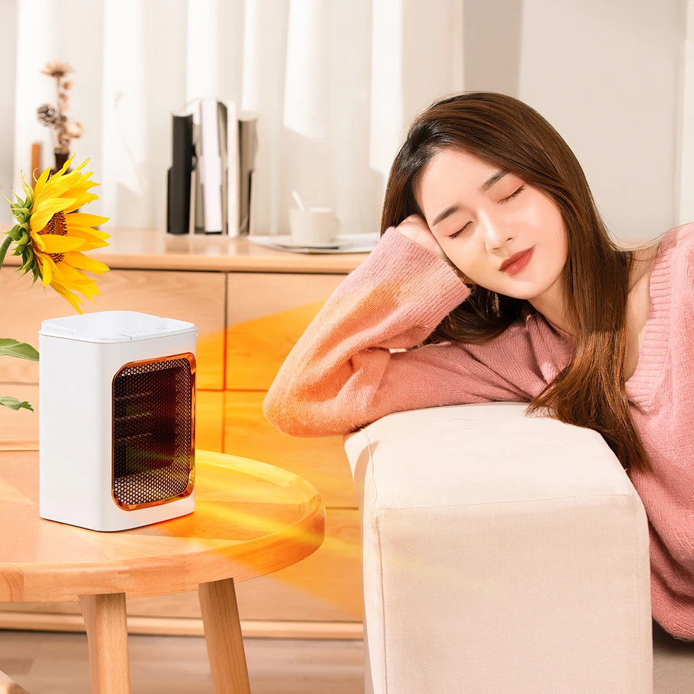 Бытовая техника, портативный Настольный обогреватель, охлаждающий электрический обогреватель пространства, керамический комнатный обогревающий вентилятор PTC