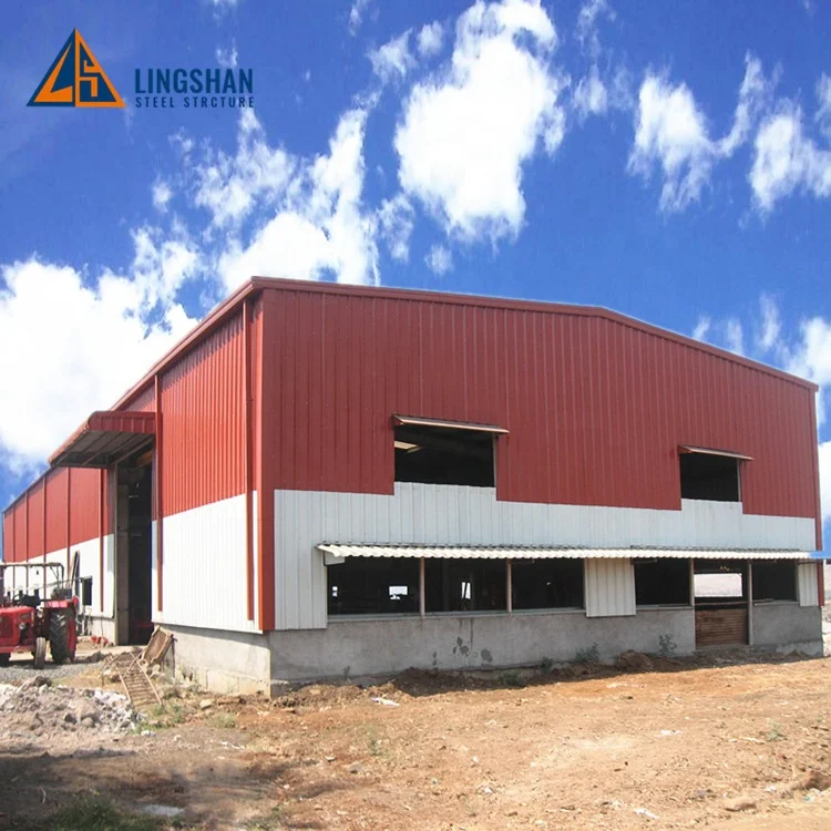 low cost steel structure warehouse cold storage plant industrial shed design