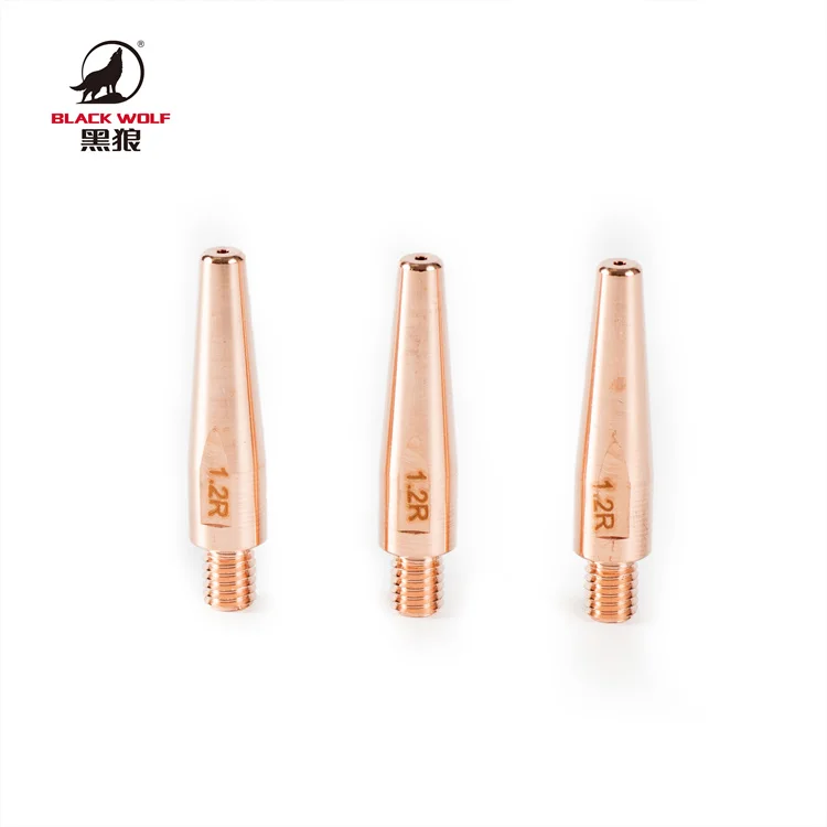 BLACKWOLF M6 * 45 сварочный аппарат робот Контактный наконечник для робота Сварочная горелка