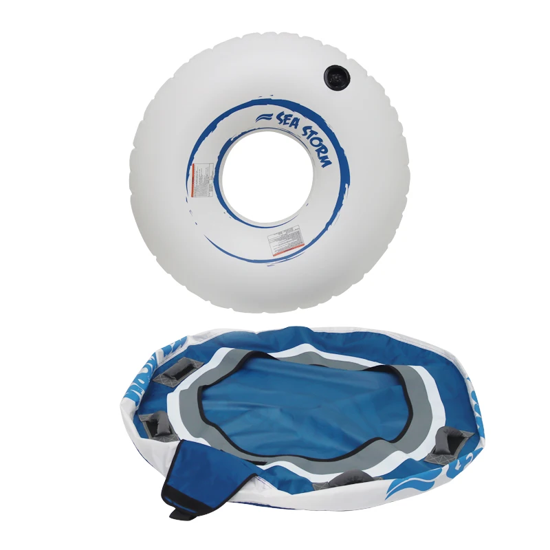 Customized Quality PVC Inflatable Winter Products Sled Toys Towable Sledding Equipment Sledge Snow Tube