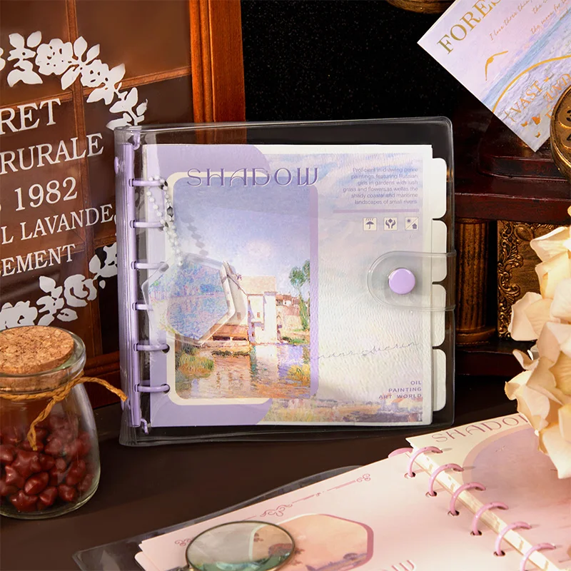 Mr. Paper 4 Design 160pages / Book Notebook Scenery Masterpiece Series INS Literature Style Pocketbook for Whiting Journal