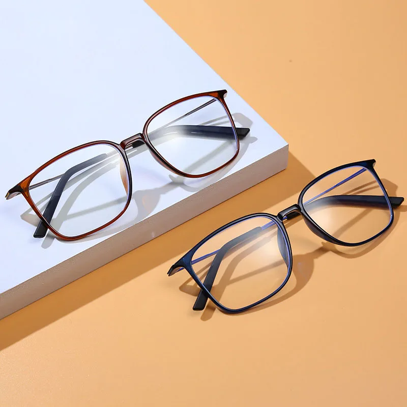 2020 New Arrivals Vintage Transparent Eyeglasses Frames Ultralight Ultem Anti Blue Light Glasses Optical Glasses Frames