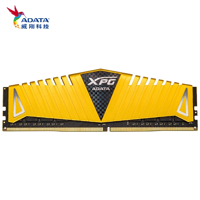 ADATA XPG Z1 PC4 16 Гб DDR4 3600 МГц ПК Золотая Память DIMM 288-pin внутренняя память для настольного компьютера RAM игр