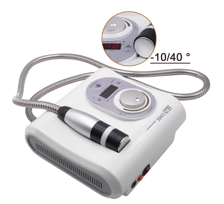 kkwbeauty portable cold and hot rf face lifting skin beautifying equipment electroporation mesotherapy machine ice for face