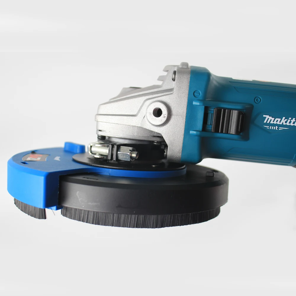 Raizi 5 inch grinder dust shroud assembly with concrete grinding wheel