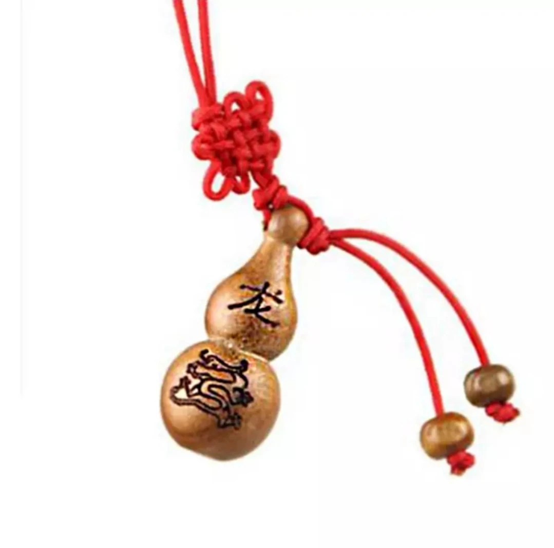 Wood carved gourd dragon of the Chinese Zodiac