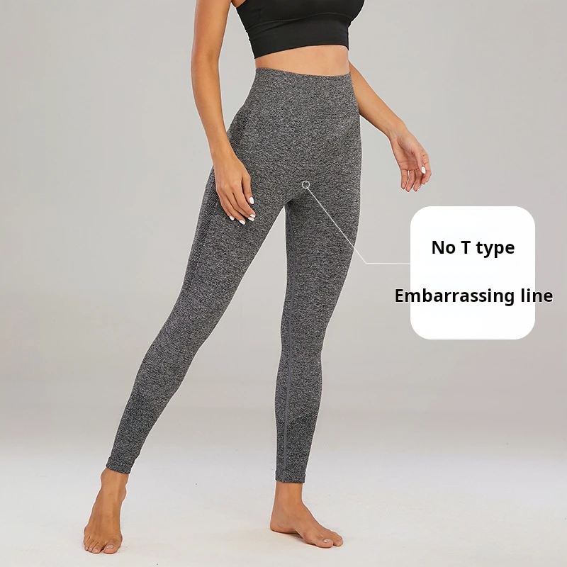 Женские облегающие леггинсы с завышенной талией