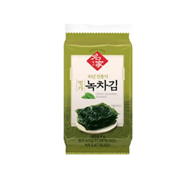 Myungga Seaweed Snack Green tea 16pk
