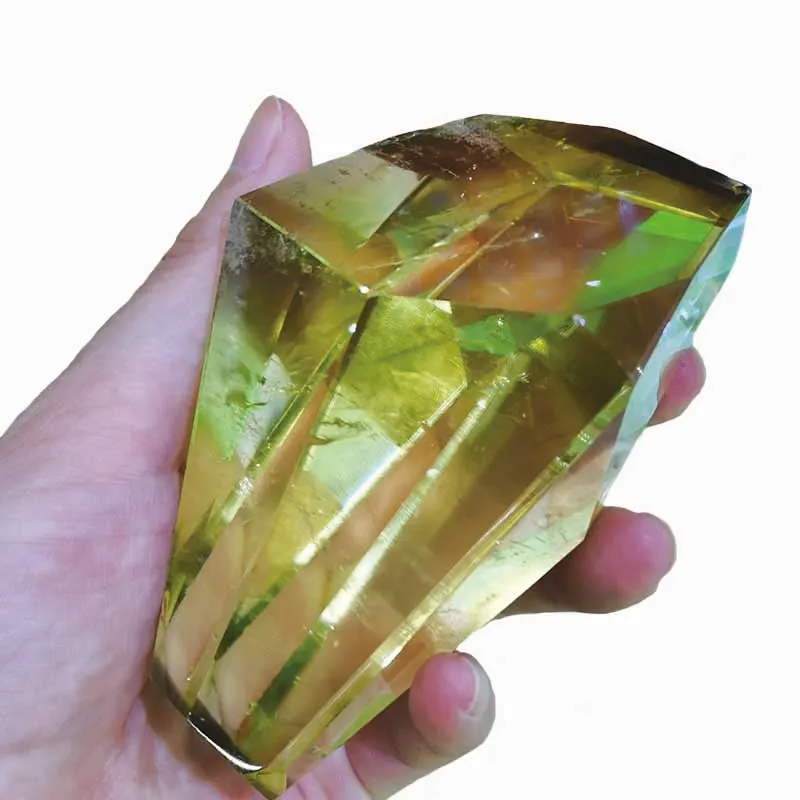 hot-selling nature transparency citrine quartz irregular shape crystals healing for home decoration