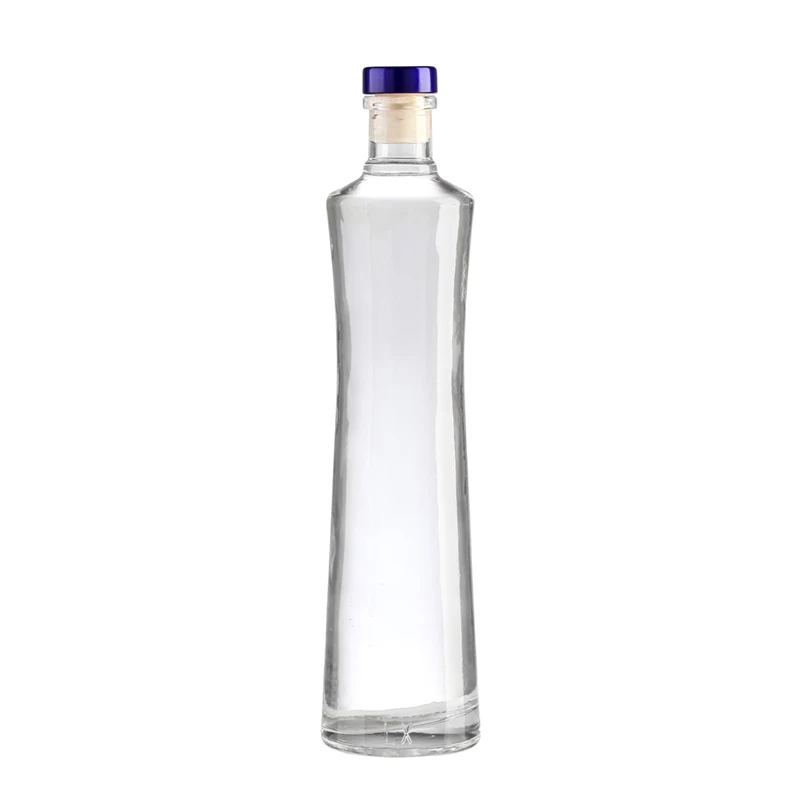 Popular All Over The World Glass Vodka Bottles 500Ml Wine Bottle Glass Glass Wine Bottle