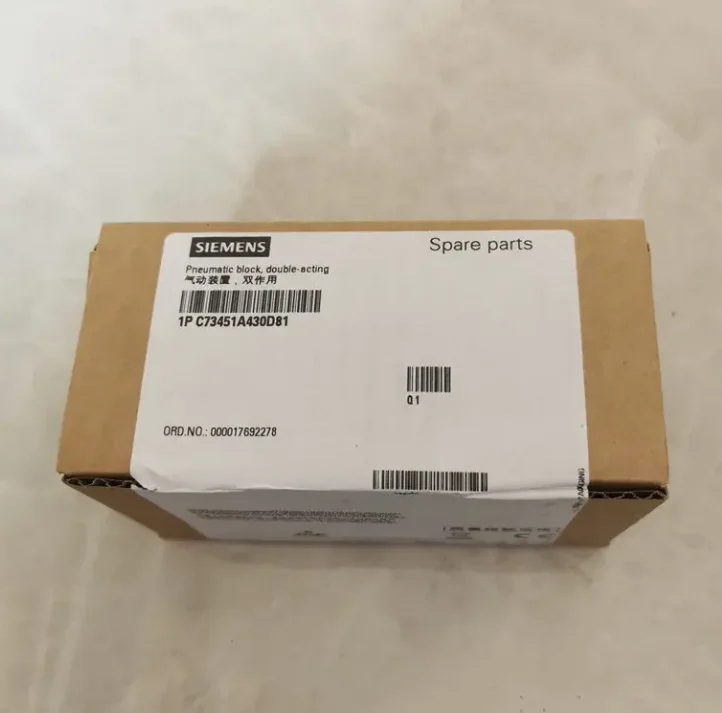 Siemens PLC original CNC pneumatic block single action C73451-A430-D80