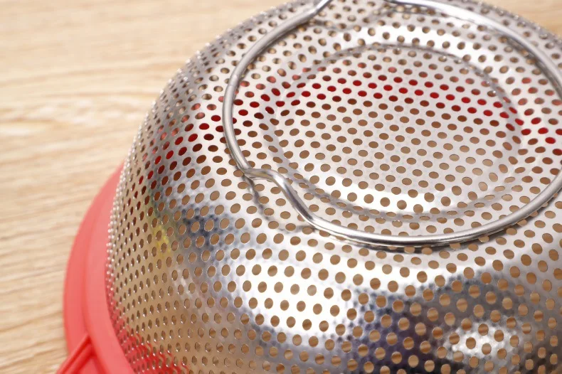 OEM Factory wholesale vegetable kitchen Colanders & Strainers with handle