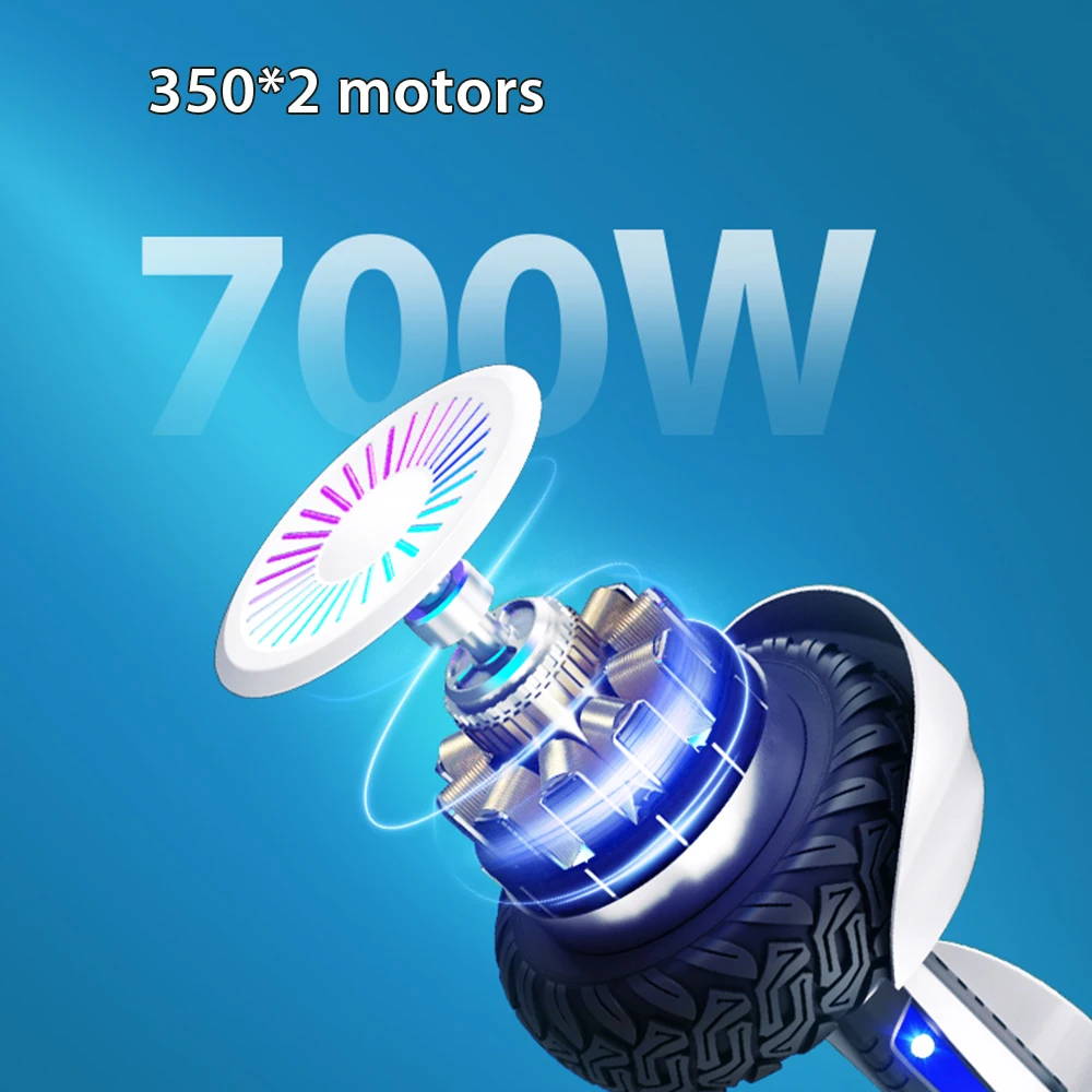 2023 China scooter two wheel electric smart self-balancing balance scooters hoover boards Skateboard with led lights